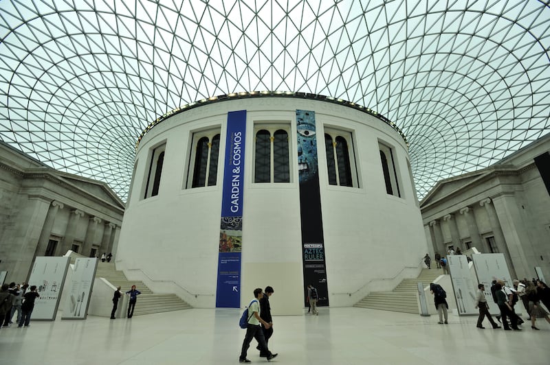 The interior of the British Museum (Tim Ireland/PA)
