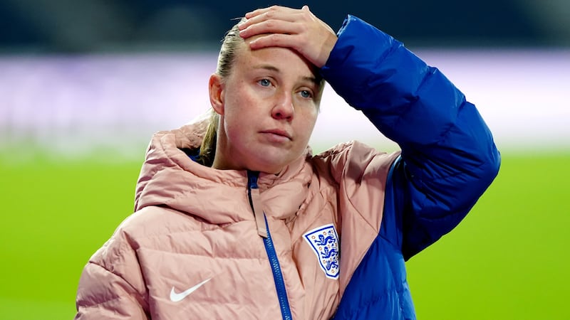 England forward Beth Mead was sad to miss out by “small margins” (Jane Barlow/PA)
