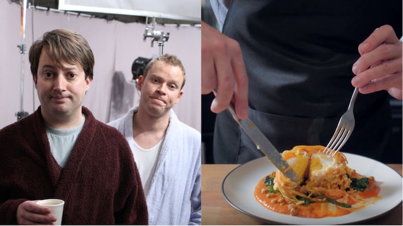 Andrew Rea gives Mark Corrigan’s pasta the Binging With Babish treatment.