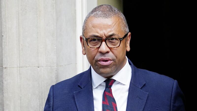 Foreign Secretary James Cleverly  