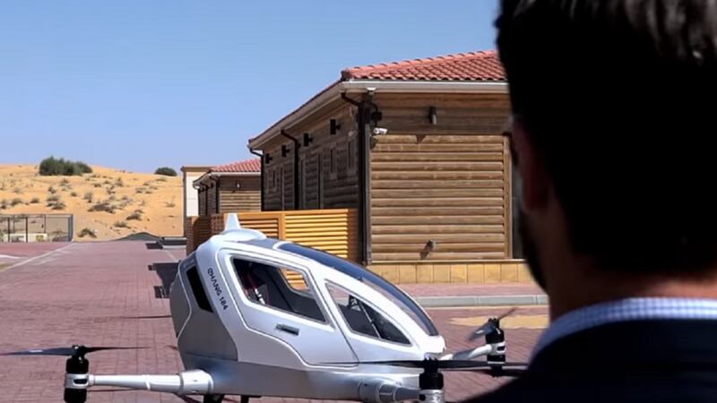 Passenger drones will be used in Dubai as soon as July