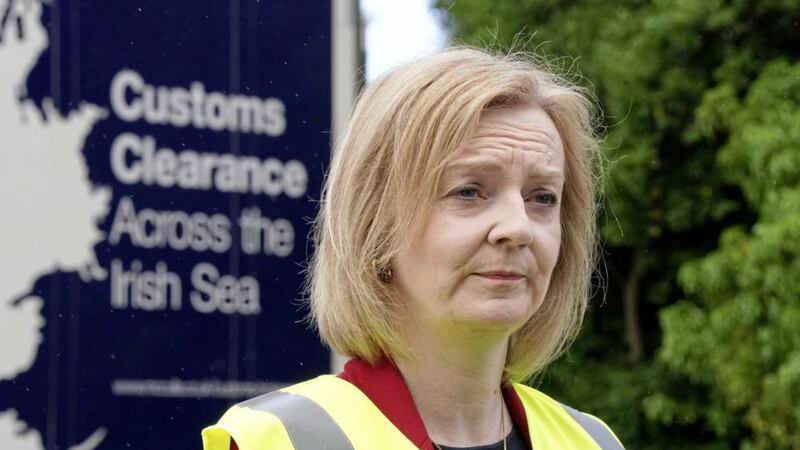 Foreign Secretary Liz Truss during a recent visit to Northern Ireland. Picture by Niall Carson/PA Wire. 