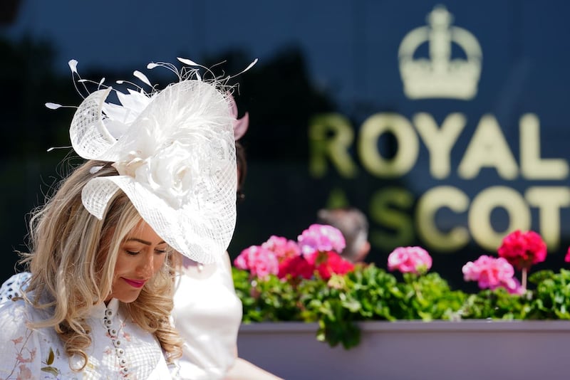 Racegoers arriving ahead of day one of Royal Ascot 