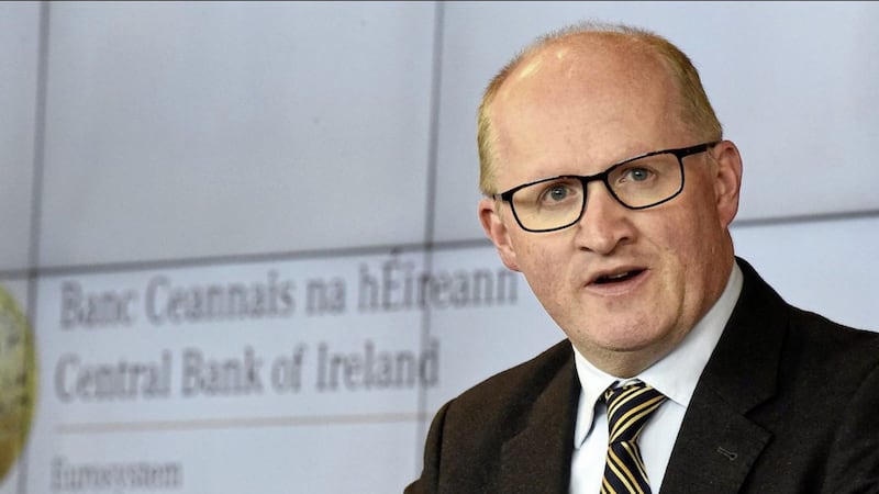 Irish Central Bank governor Philip Lane 