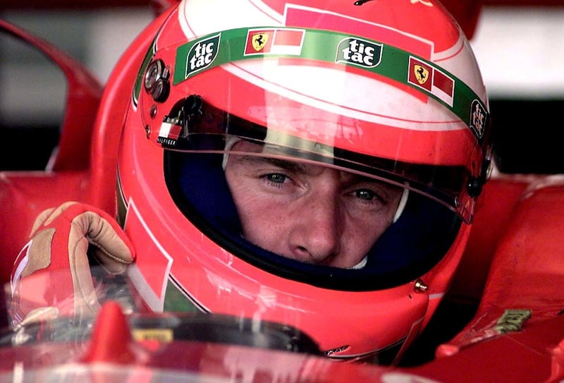 Eddie Irvine came within two points of winning the 1999 F1 drivers championship with Ferrari.