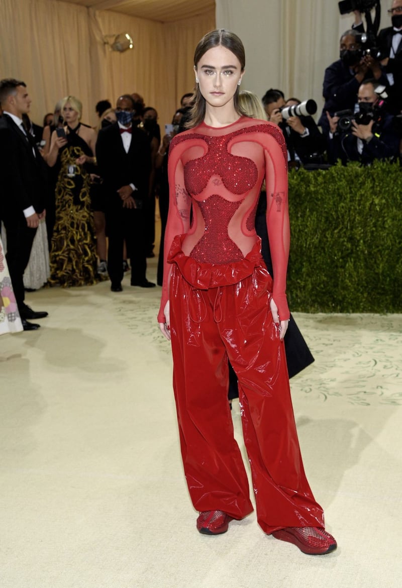 Ella Emhoff rocks athleisure wear at the Met Gala.&nbsp;Picture by Evan Agostini/Invision/AP