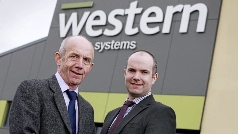 Martin and Declan McCloskey of Western Building Systems 