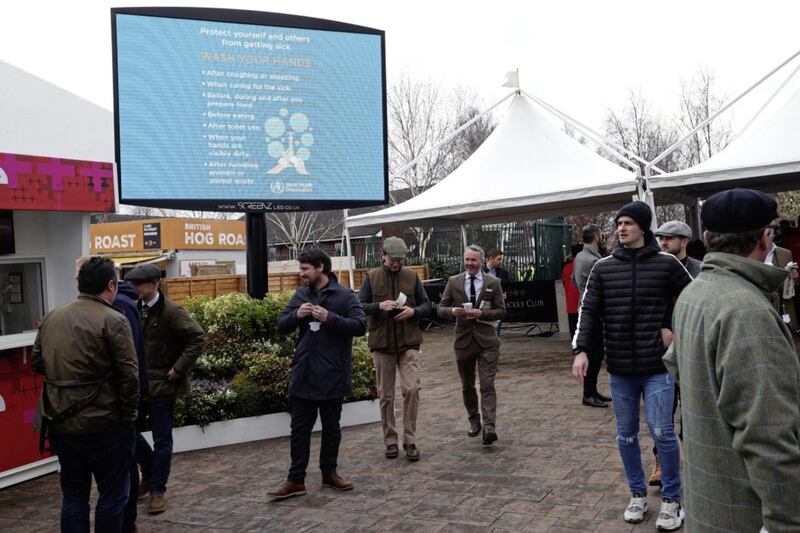 The Cheltenham Festival went ahead in March. Picture by Simon Cooper, Press Association