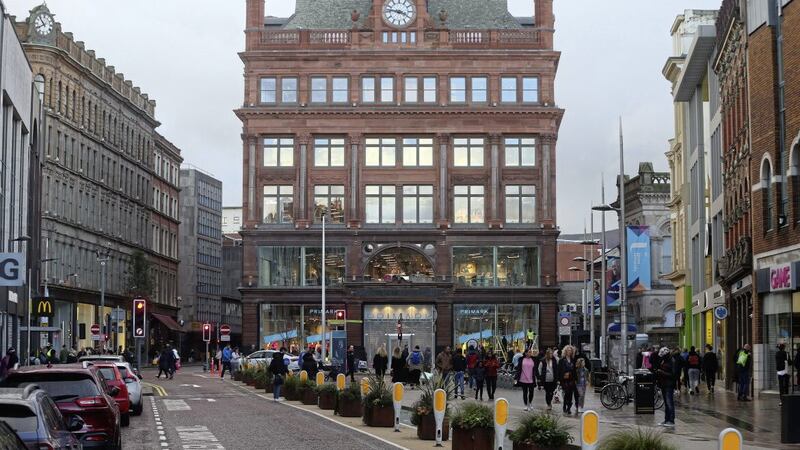 Primark&#39;s opening in November could have contributed to a boost in Belfast&#39;s footfall. Picture Mal McCann. 