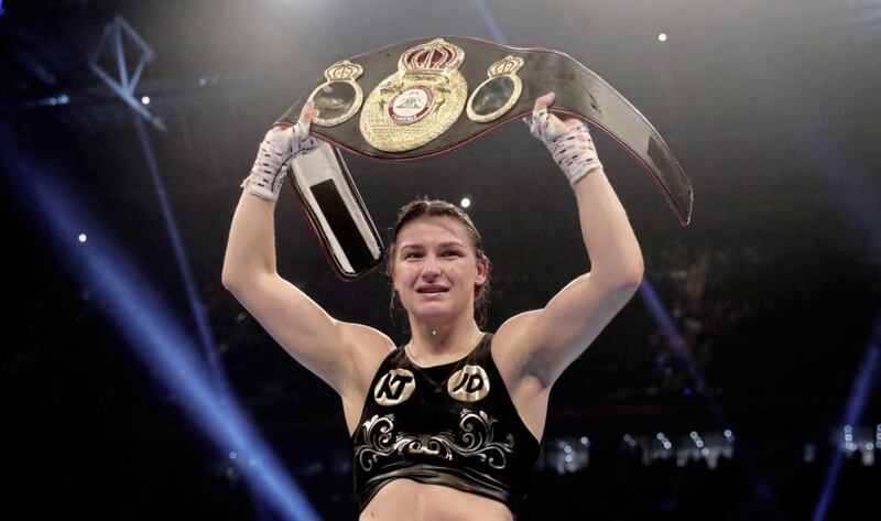 Katie Taylor had been due to face Amanda Serrano on May 2, only for the fight to fall victim to the Covid-19 pandemic. Picture by PA 