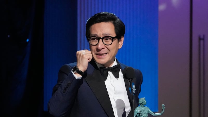 The actor hailed the increasing diversity within the entertainment industry, as he collected the accolade at the ceremony in Los Angeles on Sunday.