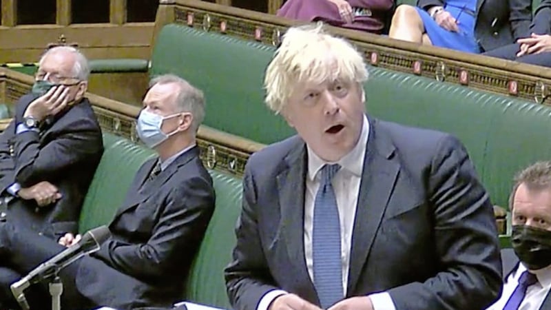 British Prime Minister Boris Johnson described the legacy proposals as a chance to &#39;draw a line under the Troubles&#39;. 