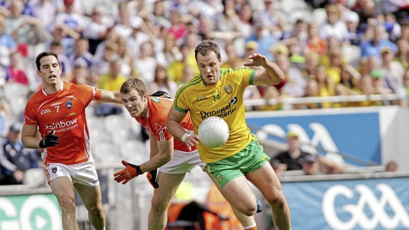 Aaron Kernan and Brendan Donaghy were two of Armagh's top stars of the 2010s.<br /> Pic Seamus Loughran