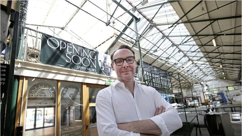 OPENING SOON:Chef Danny Millar is opening a new restaurant in St George&#39;s Market in Belfast, due to open at the end of this month. Picture by Hugh Russell. 