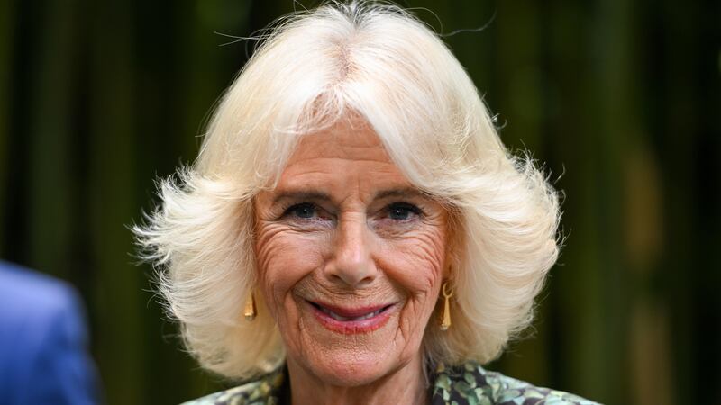 Queen Camilla spoke with members of the community in Cornwall as part of her visit (Finnbarr Webster/PA)