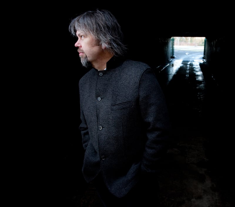 A photo showing Belfast-based singer songwriter Anthony Toner in the tunnel at Victoria Park