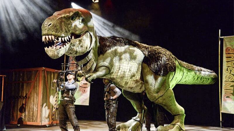 Dinosaur World Live is at the Waterfront this weekend 