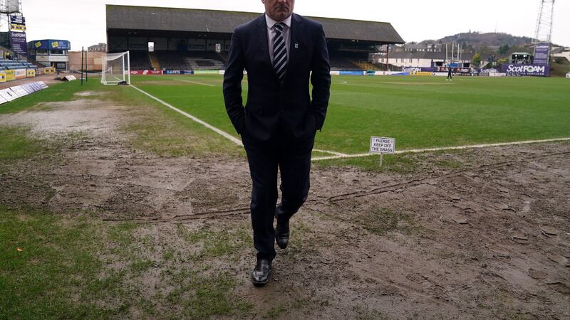 The Dundee manager dodged the pitch controversy