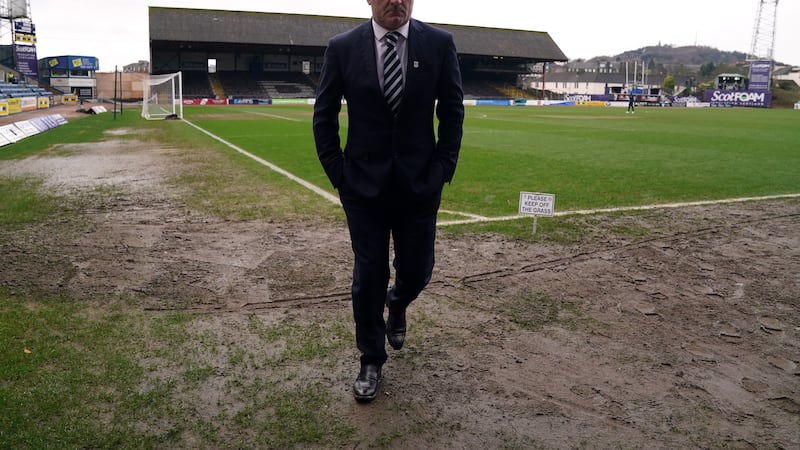 The Dundee manager dodged the pitch controversy