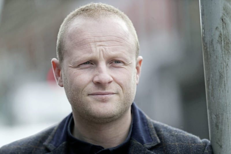 Blogger Jamie Bryson. Picture by Hugh Russell 