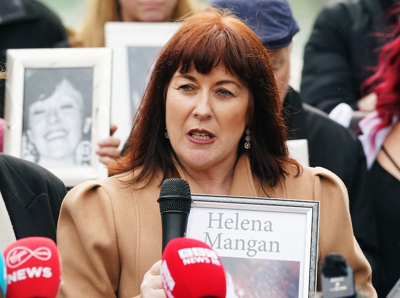 Samantha Mangan, whose mother Helena died in the blaze, attended every day of the inquests
