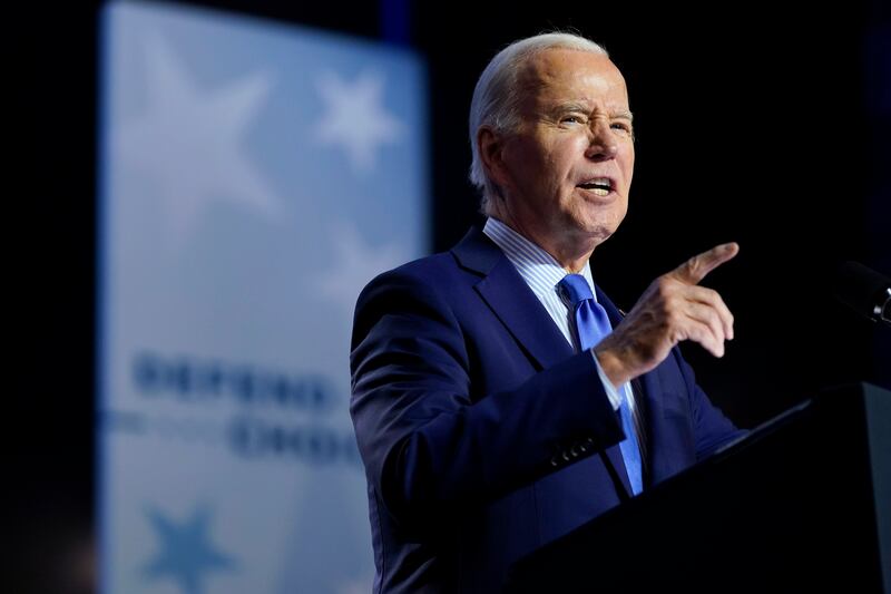 President Joe Biden did not campaign in New Hampshire (Susan Walsh/AP)