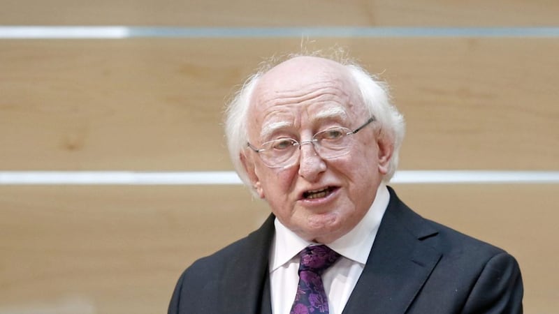 President Michael D Higgins will stand again. Picture by Jane Barlow, Press Association