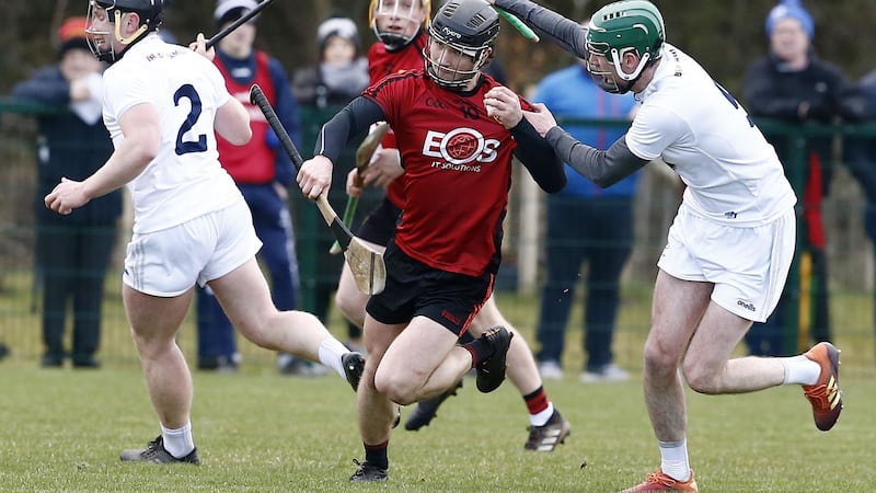 Action from Down's win over Kildare. Picture by Philip Walsh