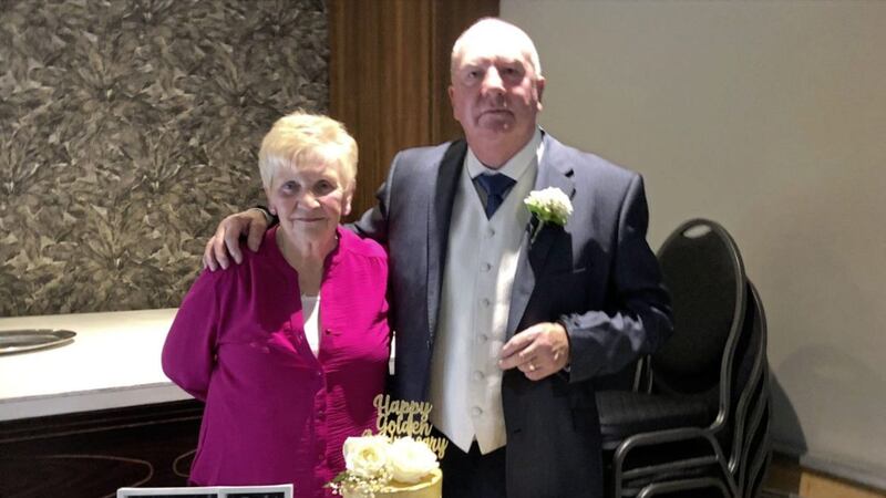 Happy occasion - My parents, Desi and Sue McCrory celebrated their 50th wedding anniversary last weekend 