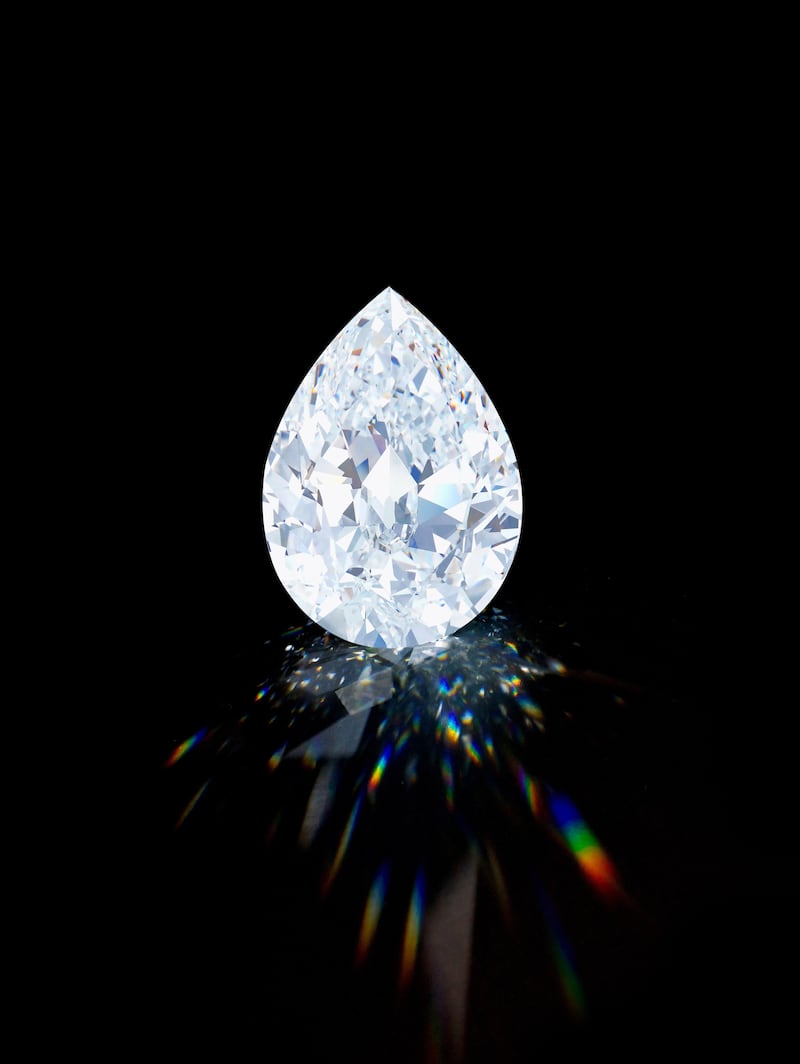 101.38 carat D Colour Flawless Diamond