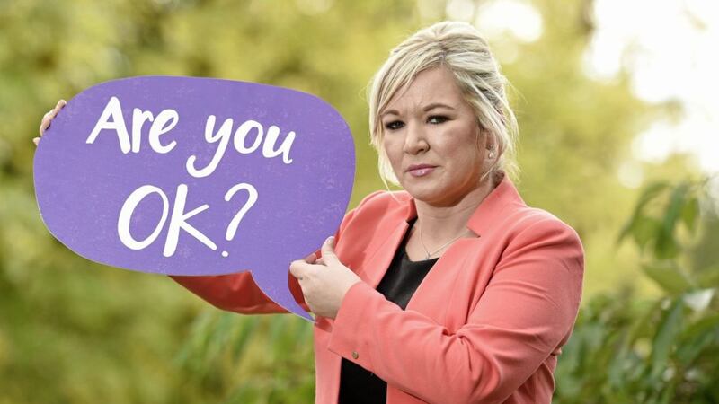 Michelle O&#39;Neill has put mental health issues at the forefront of her campaign as health minister to transform the system 