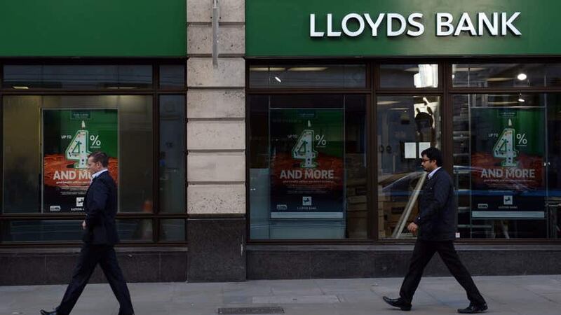 Lloyds Banking Group has come under pressure from unions over trialling changes to its hybrid working policy (Stefan Rousseau/PA)