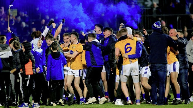 Dromore and Coalisland both embarrassed the Tyrone County Board by accepting the help of local businesses to pay for free admission for children to Sunday&rsquo;s county final which was being streamed by the county board at a hefty pay per view tariff of &pound;16. Picture by Seamus Loughran 