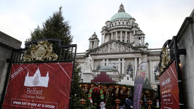 Belfast Christmas Market will not take place this years. Picture by Hugh Russell 