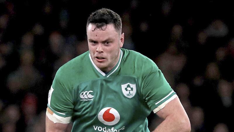 Irish rugby star James Ryan has defended the use of Ireland&#39;s Call as an anthem ahead of matches. Picture by Donall Farmer/PA Wire 