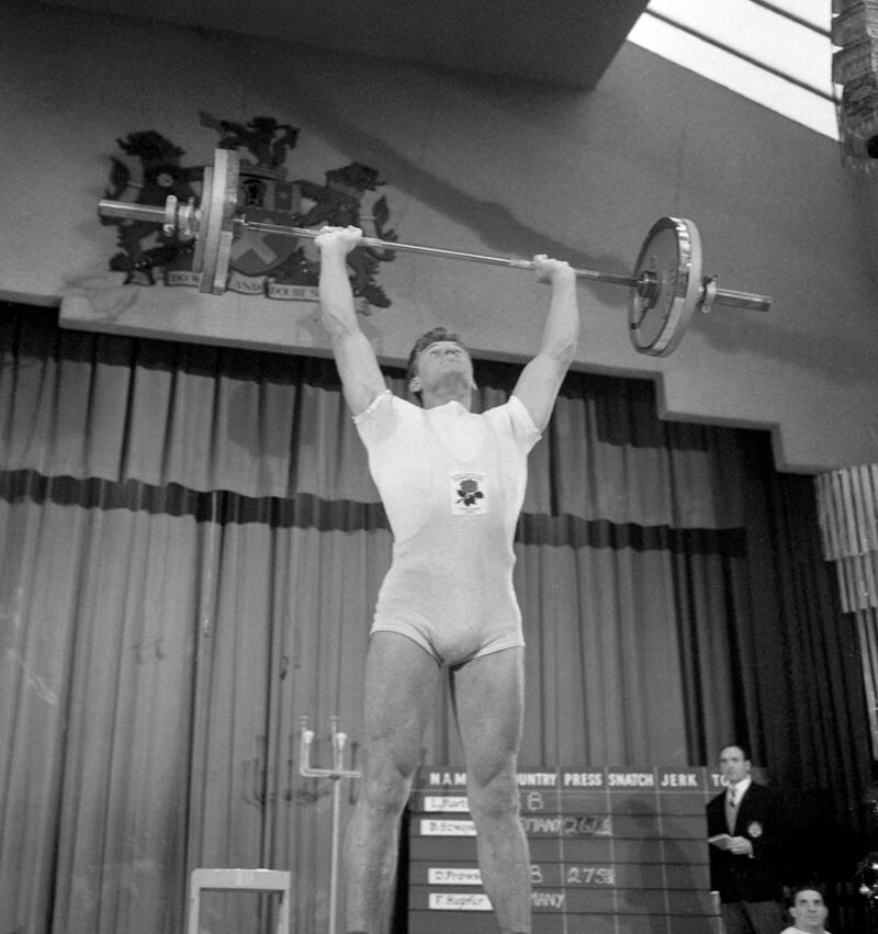 Weightlifting – England v West Germany – Municipal Hall, Tottenham, London