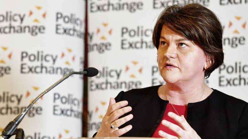 Arlene Foster claimed nationalism was &#39;narrow and exclusive&#39;. Picture by John Stillwell/PA Wire              