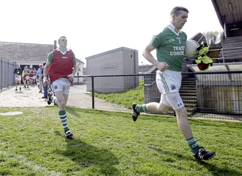 Barry Owens in action during his Fermanagh days. 