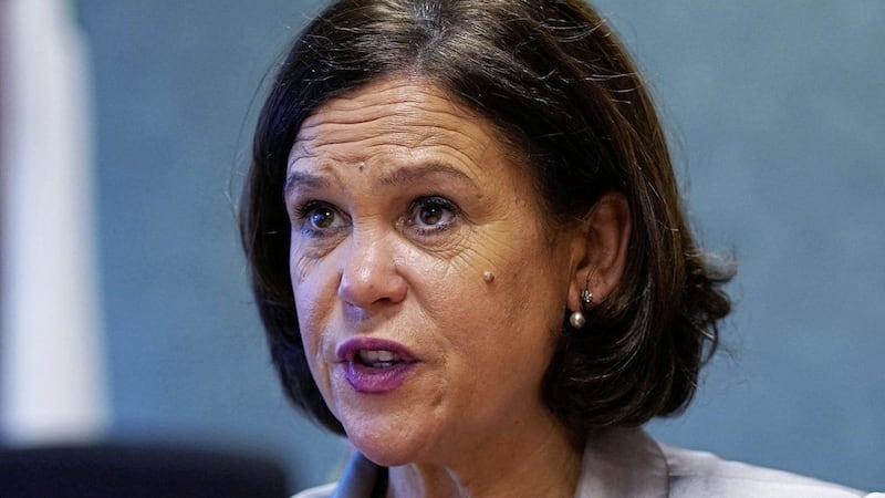 Sinn F&eacute;in leader Mary Lou McDonald. Picture by Brian Lawless/PA Wire 