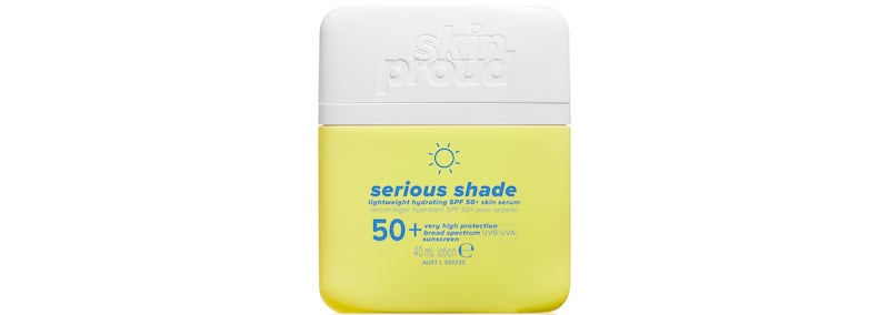 Skin Proud Serious Shade SPF 50+ Sunscreen, £16.95