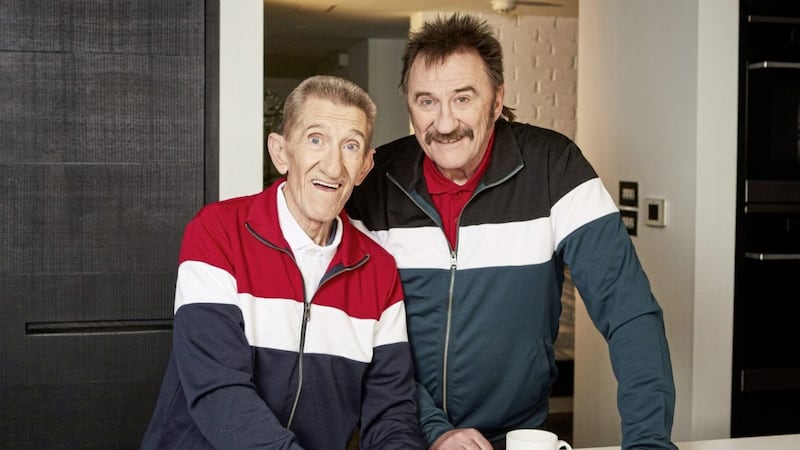 Barry and Paul Chuckle. Picture by Channel 5 