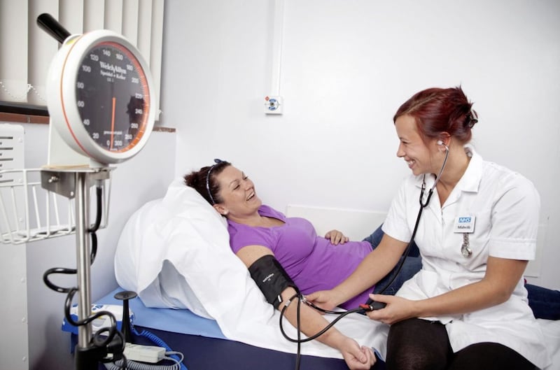 Up to 5 per cent of pregnant women experience pre-eclampsia 