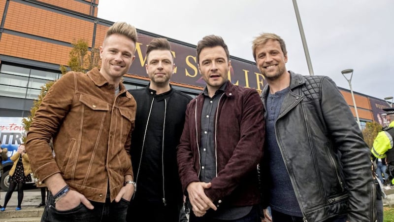 Westlife, the most successful boyband of all time 