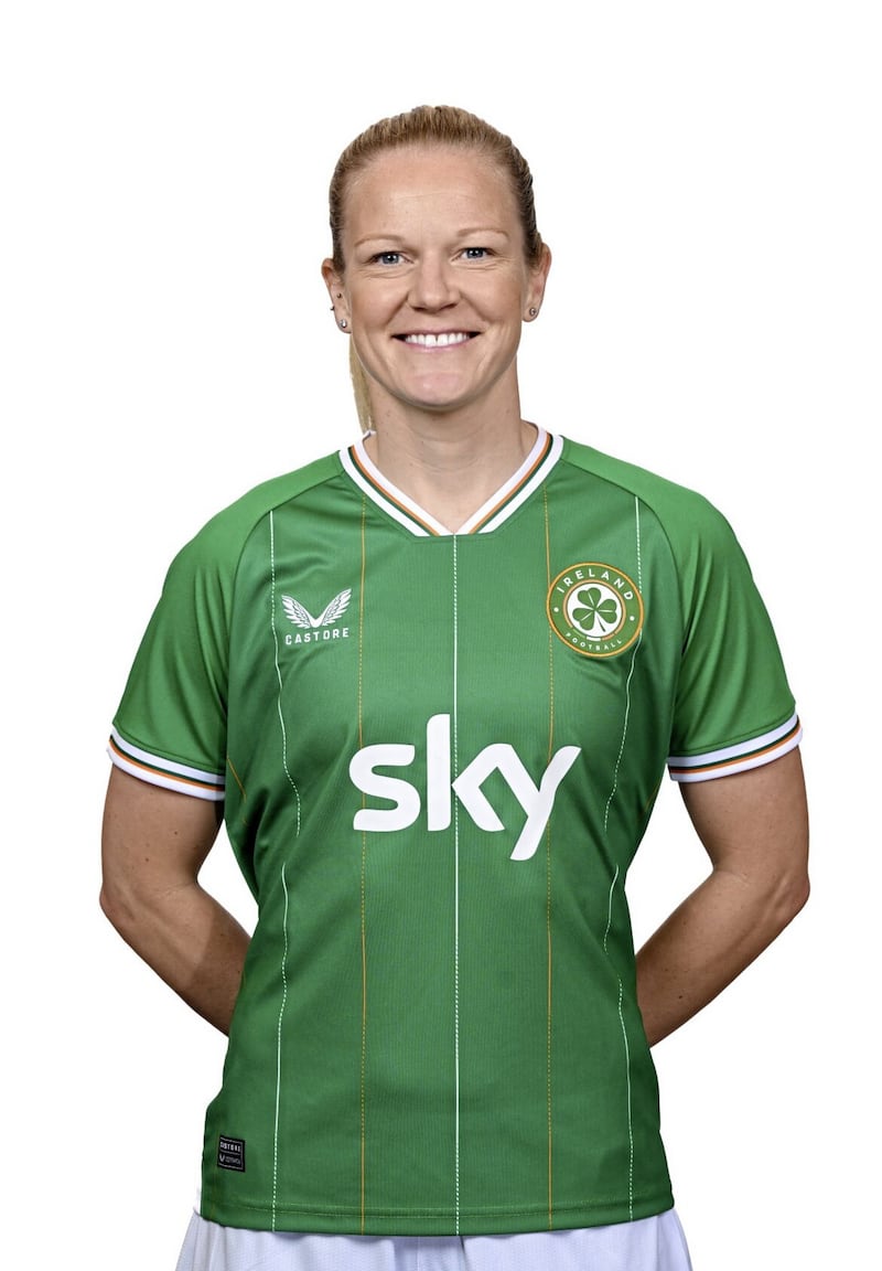 Ireland defender Diane Caldwell 