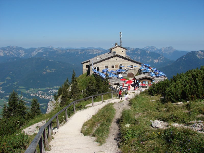The Kehlsteinhaus, or Eagle’s Nest, built for Adolf Hitler in 1938 near Berchtesgaden, Germany (Geir Moulson/AP)