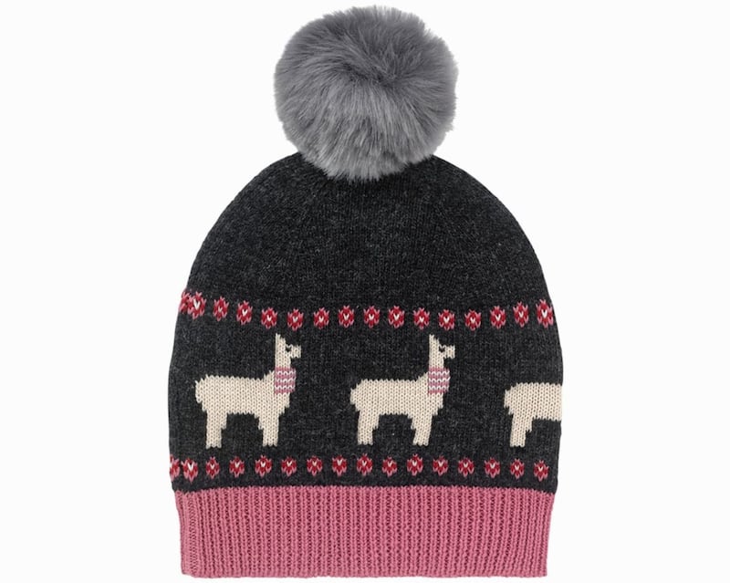 Cath Kidston Alpaca Hat, &pound;26.25 (was &pound;35), available from Cath Kidston. Picture by PA Photo/Handout.&nbsp;