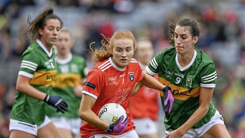 Armagh&#39;s Blaithin Mackin has signed for AFLW side Melbourne Demons but will first finish out the All-Ireland championship season with her county, which starts on Sunday against All-Ireland champions Meath 
