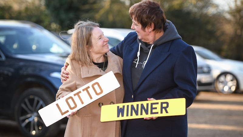Deborah Burgess sold her car to her best friend Louise Smith for £1 after winning £1 million on the lottery
