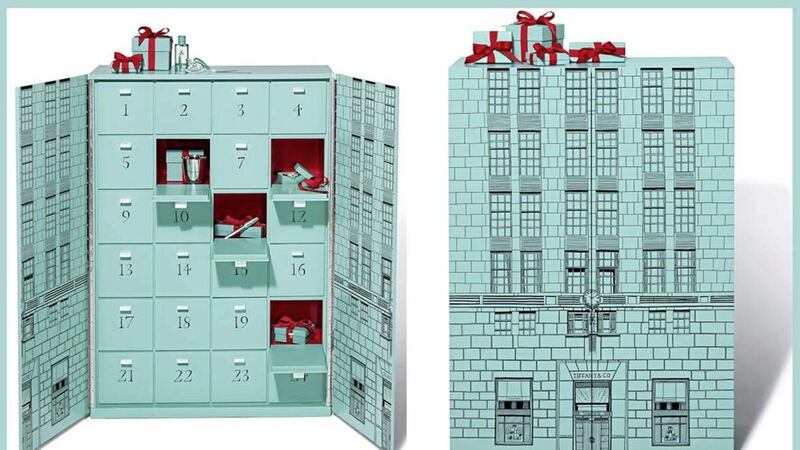 The Tiffany and Co Advent Calendar which is on sale for &pound;104,000 and is four foot high. Picture from Pinterest 