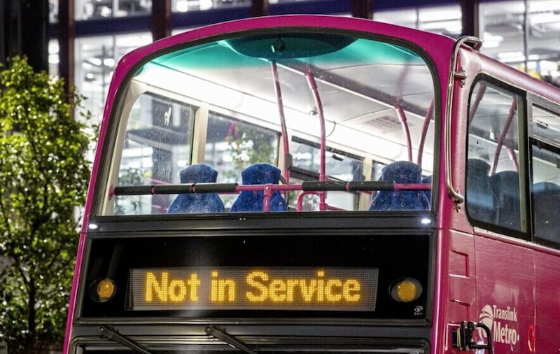 Bus and rail services will not be available in the north on December 1 as a 24-hour strike by union members working for Translink takes place.